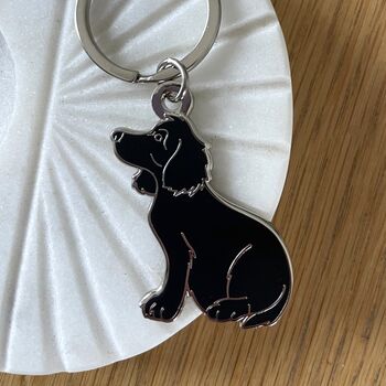 Cocker Spaniel Keyring Or Bag Charm, 3 of 6
