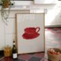 Coffee Snob Kitchen Print, thumbnail 3 of 3