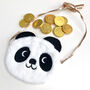 Child's Plush Bag And Chocolate Coins, thumbnail 1 of 1