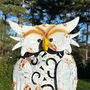 Solar Owl Garden Light, thumbnail 7 of 8
