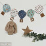 Bunting Hot Air Balloon, Personalised Gift Kids Room, thumbnail 4 of 12