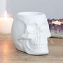 White Skull Oil Burner, thumbnail 1 of 4