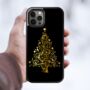 Gold Christmas Tree iPhone Case, thumbnail 1 of 3