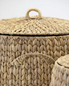 Eliana Bamboo Storage Basket, 3 of 3