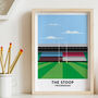 'My Rugby Stadium' Custom Illustrated Print, thumbnail 1 of 10