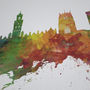 Bradford Skyline Cityscape Art Print, thumbnail 8 of 8