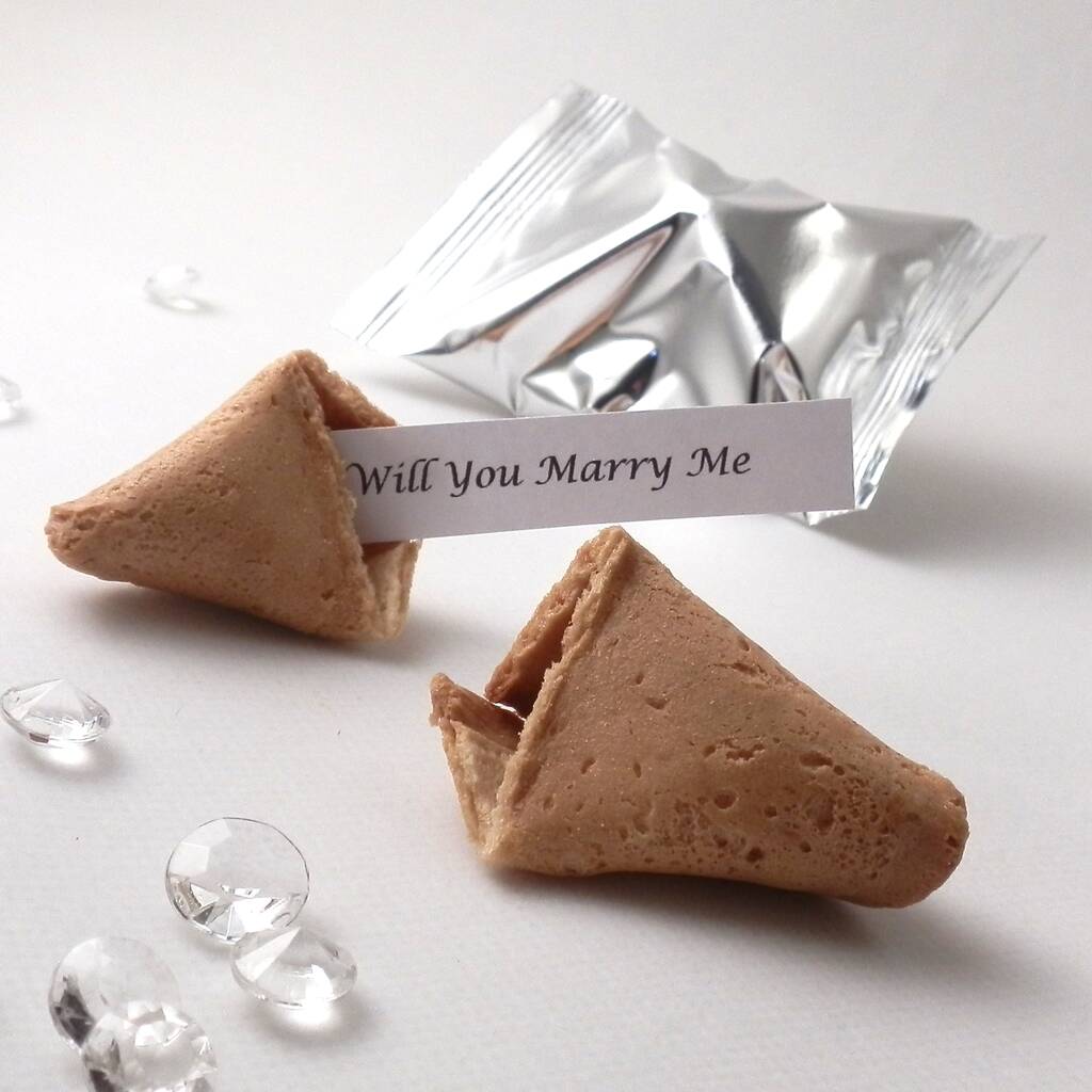 Will You Marry Me Fortune Cookie, 1 of 3