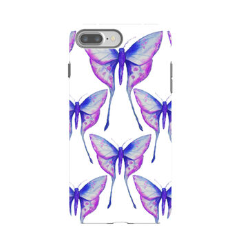 Rainbow Moths Tough Matt Phone Case, 2 of 5