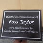 Personalised Tree Planting Plaque, thumbnail 9 of 10