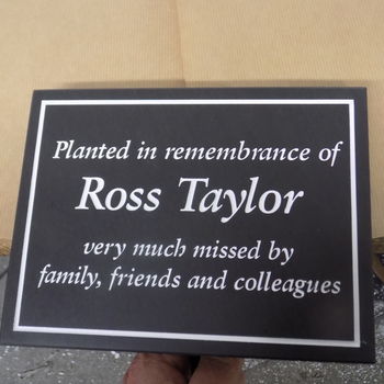 Personalised Tree Planting Plaque, 9 of 10