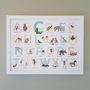 Personalised A To Z Alphabet Of Emotions Print, thumbnail 4 of 8
