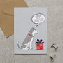 Husky / Alaskan Malamute Father's Day Card – Dog Dad Card From The Dog, thumbnail 1 of 12