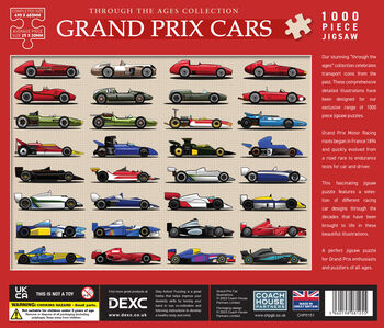 Formula One Through The Ages Jigsaw, 3 of 4
