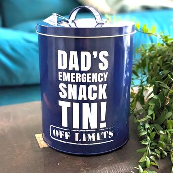 Father's Day Gift: Dad's Snack Tin, 2 of 4