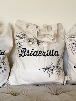 Bridal Party Tote Bags, 4 of 5