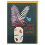 'Happy Birthday Wishes' Floral Birthday Card, thumbnail 1 of 2