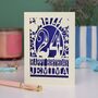 Personalised Any Age Papercut Birthday Card, thumbnail 7 of 7