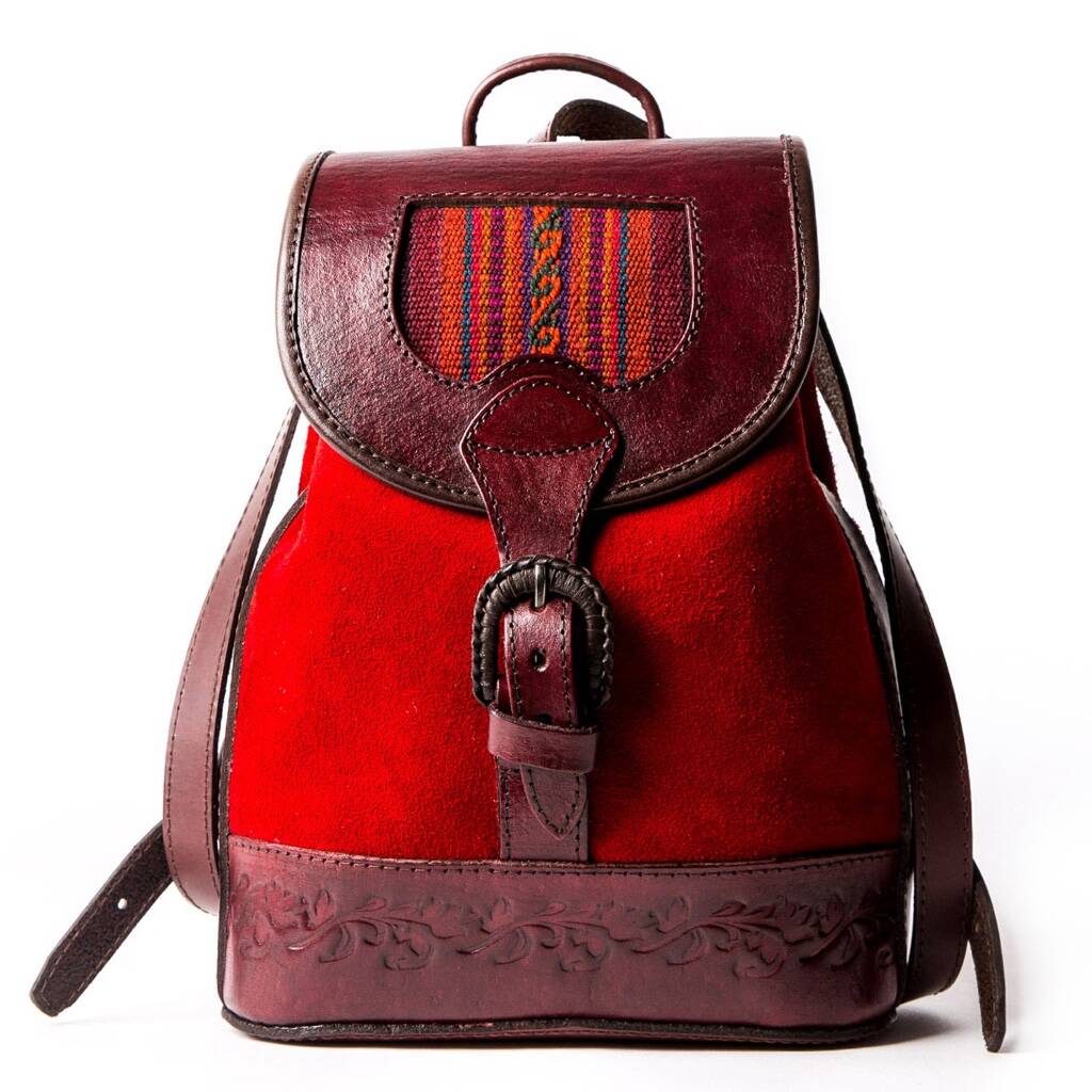 Bambina Red Backpack, 1 of 4