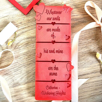 Wuthering Heights Quote Wax Melt Bar, 3 of 4