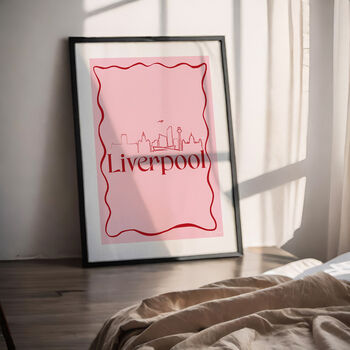 Liverpool City Skyline Art Print, 3 of 10