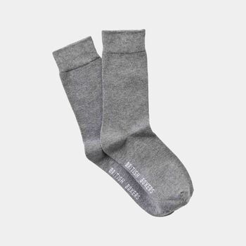 Men's Three Pair 'Melange' Bamboo Sock Gift Box, 3 of 5
