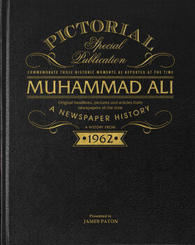 Muhammad Ali Personalised UK Sports Gift Newspaper Book, 8 of 9