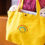 Personalised Children's Rainbow Tote Bag, thumbnail 2 of 5