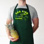 Personalised BBQ King Apron, Funny Grilling Apron, thumbnail 5 of 12