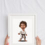 Karate Caricature Portrait, thumbnail 3 of 7