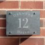 Personalised Slate Door No Sign, thumbnail 2 of 4