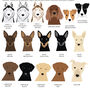 Personalised Christmas Dog Stamp Wrapping Paper, thumbnail 7 of 12