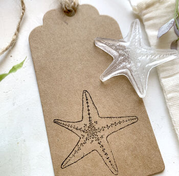 Starfish Clear Rubber Stamp, 3 of 8