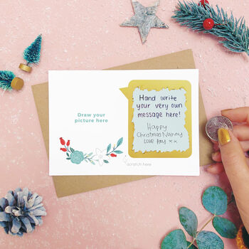 Make Your Own Christmas Scratch Card, 7 of 11