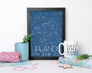 Personalised Colour Block Star Chart Print, 2 of 7