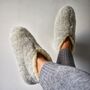 Wool Siberian Slippers Ankle Boots, thumbnail 1 of 6
