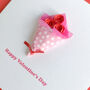 Valentines Day Red Roses Card, thumbnail 4 of 4
