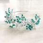 Green Crystal Headband, thumbnail 4 of 4