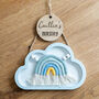 Personalised Cloud Nursery Sign New Baby Gift, thumbnail 5 of 5