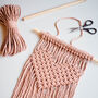 D.I.Y. Macramé Wall Hanging Kit, thumbnail 1 of 6