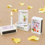 February Birth Flower Seeds And Birthday Candle Gift, thumbnail 1 of 8