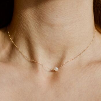 Customisable Pearl Drop Necklace, 3 of 7