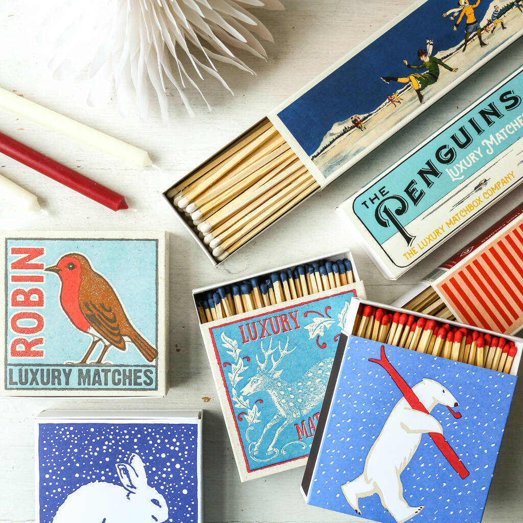 Long Luxury Christmas Matches By Berylune