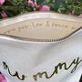 Personalised Secret Message Pouch Bag, thumbnail 4 of 7