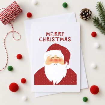 Merry Christmas Santa Card, 4 of 6