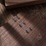 Sapphire Blue Cz Marquise Dangle Drop Stud Earrings, thumbnail 2 of 12