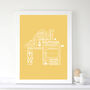 Personalised 'Typographic' New Home Print, thumbnail 4 of 5