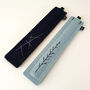 Travel Chopsticks With Embroidered Case, thumbnail 2 of 7