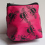 Bee Leather Pouch Purse, thumbnail 3 of 7
