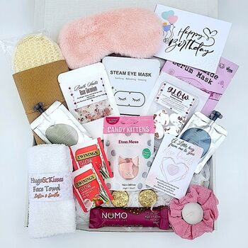 Vegan Pamper Hamper Gift Box , Vegan Birthday Self Care Package, 3 of 12