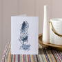 Personalised Watercolour Birth Flower Card, thumbnail 3 of 7
